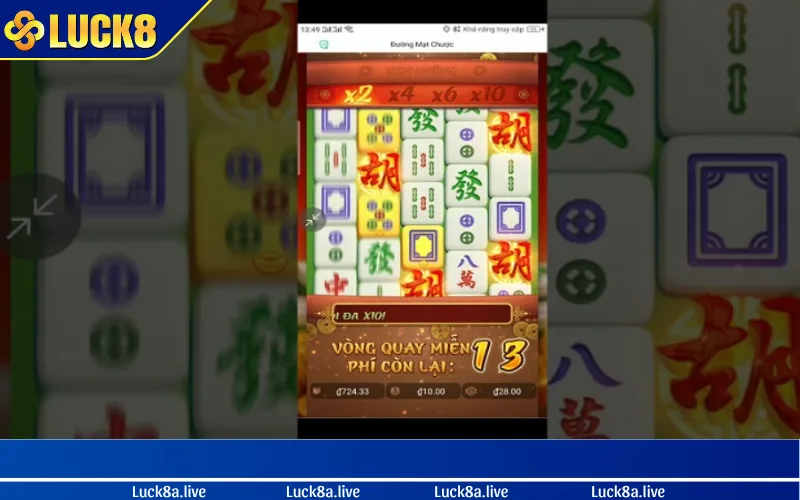 Chế độ quay miễn phí trong game