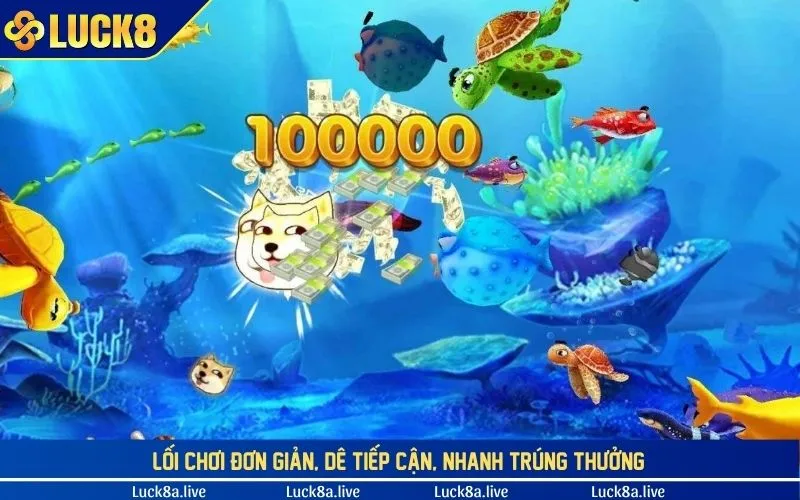 Lối chơi đơn giản dễ tiếp cận nhanh ăn thưởng